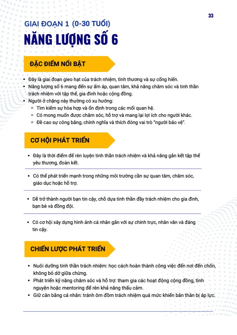 Trang báo cáo — Lộ trình theo giai đoạn tuổi